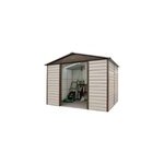 Abri de jardin yardmaster tbsl en métal coloris beige et marron ép. 0, 3 mm surface extérieure 7, 18 ... Abri de jardin yardmaster tbsl en métal coloris beige et marron ép. 0, 3 mm surface extérieure 7, 18 ...
