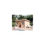 Abri / studio de jardin balmay en bois douglas ép. 55mm surface totale 18. 49 m² Abri / studio de jardin balmay en bois douglas ép. 55mm surface totale 18. 49 m²