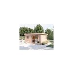 Abri / studio de jardin nantua en bois douglas ép. 55mm surface totale 22. 79 m² Abri / studio de jardin nantua en bois douglas ép. 55mm surface totale 22. 79 m²
