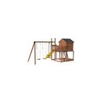 Aire de jeu soulet tenerife en bois 5, 33 x 3, 83 x h. 2, 71 m