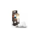 Ampoule led connect�e philips hue a60 ip20 e27 1055lm 9. 5w 75w blanc chaud