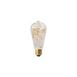 Ampoule led d�corative edison filament boucle happy in e27 1, 5w 60lm 6, 4 x h. 14, 2cm blanc chaud girard ...