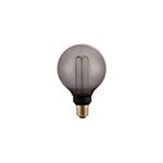 Ampoule led d�corative globe dimmable arcade smokey g95 e27 3, 5w 60lm 9, 5 x h. 14, 4cm blanc chaud ...