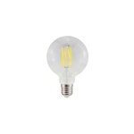 Ampoule led e27 globe �9. 5cm filament 806lm=60w blanc chaud eco jacobsen