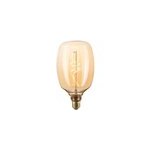 Ampoule led e27 ovale zepelin � filament ambr�e �22cm 265lm blanc chaud girard sudron
