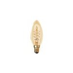 Ampoule led  filament flamme ambre e27 180 lm 3 w blanc chaud diall