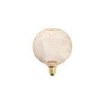 Ampoule led holograme cage cuivre ip20 e27 150lm blanc chaud xanlite