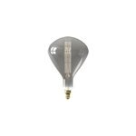 Ampoule led xxl sydney gris dimmable e27 amphore 25cm 250lm 7, 5w blanc chaud calex
