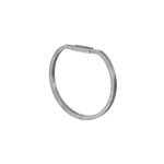 Anneau porte serviettes inox bross� goodhome elland