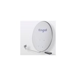 Antenne satellite tête universelle double - 1 sortie ø 80 cm + récepteur fta Antenne satellite tête universelle double - 1 sortie ø 80 cm + récepteur fta