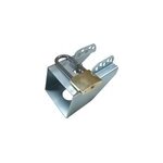 Antivol boitier pour remorque avec cadenas � cl� trigano