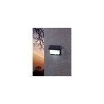 Applique ext�rieure solaire led integr�e utrera noir ip44 800lm eglo