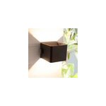 Applique led magnétique d'extérieur à détecteur de mouvement rechargeable iseo noir ip44 300lm 4w brilliant ... Applique led magnétique d'extérieur à détecteur de mouvement rechargeable iseo noir ip44 300lm 4w brilliant ...
