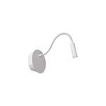 Applique murale intérieur led articulée rechargeable jolijn métal blanc ip20 140lm 2w Ø. 11 cm lucide ... Applique murale intérieur led articulée rechargeable jolijn métal blanc ip20 140lm 2w Ø. 11 cm lucide ...