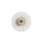 Applique soliflore e27 ip20 Ø. 38 cm lussiol rotin et métal noir Applique soliflore e27 ip20 Ø. 38 cm lussiol rotin et métal noir