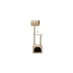 Arbre à chat trio beige zolux h. 125 cm Arbre à chat trio beige zolux h. 125 cm