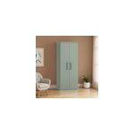 Armoire haute keter quadra vert l. 68 x h. 166 x p. 39 cm