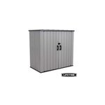 Armoire de rangement extrieur lifetime en rsine l. 193 x h. 177 x p. 110 cm 3000l gris