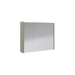 Armoire de salle de bains éclairante avec miroir archi fougère mat 90 cm Armoire de salle de bains éclairante avec miroir archi fougère mat 90 cm