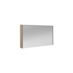 Armoire de salle de bains lumineuse led avec miroir effet bois l. 120 x h. 70 x p. 18 cm, decotec havana ... Armoire de salle de bains lumineuse led avec miroir effet bois l. 120 x h. 70 x p. 18 cm, decotec havana ...