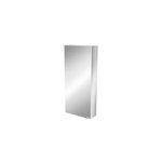 Armoire de toilette miroir l. 40 x h. 90 x p. 15 cm, goodhome imandra