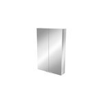 Armoire de toilette miroir l. 60 x h. 90 x p. 15 cm, goodhome imandra