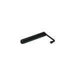 Arr�t volet afbat pvc noir �12 mm l. 250mm