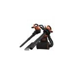 Aspirateur souffleur broyeur filaire 3000 w - 864 m� / h - ratio 16:1 - avec sac de 72 l - black + decker ...