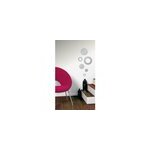 Assortissement de 6 miroirs adhsifs ronds argent