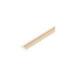 Astragale en pin 12 x 34 mm l. 2, 4 m p. 1, 2 cm