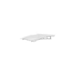 Auvent alu et polycarbonate lt line blanc 140 x 90 cm Auvent alu et polycarbonate lt line blanc 140 x 90 cm