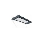 Auvent plat sophia gris clair l. 215 x p. 95 x h. 17 cm canopia by palram
