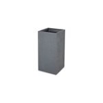 Bac carré plastique blooma volcania gris foncé 38, 7 x 38, 7 x h. 80 cm Bac carré plastique blooma volcania gris foncé 38, 7 x 38, 7 x h. 80 cm