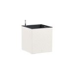 Bac carré poetic casa mesh 30 blanc 29, 9 x 29, 9 x h. 31, 3 cm Bac carré poetic casa mesh 30 blanc 29, 9 x 29, 9 x h. 31, 3 cm