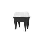 Bac de culture eda max anthracite + serre