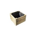 Bac  fleurs jardipolys oslo carr 40x40 cm traitement autoclave cl3