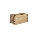 Bac rectangle bois jardipolys ola 100l