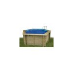 B�che � bulles hexagonale ubbink pour piscine 3 x 3 m