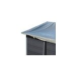Bache d'hivernage pour piscines composites rectangulaires 580g / m2 3. 6x1. 86m gre