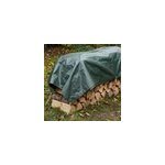 B�che lourde r�versible vert marron 2 x 3 m