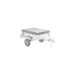 Bche plate pour remorque nlc 2313 230 x 130 cm