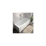 Baignoire 180 x 80 cm allibert dolcea kando Baignoire 180 x 80 cm allibert dolcea kando