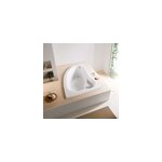 Baignoire asymétrique d'angle droit colombia 150 x 100 cm sans tablier valentin Baignoire asymétrique d'angle droit colombia 150 x 100 cm sans tablier valentin