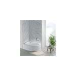 Baignoire asymétrique d'angle gauche colombia 150 x 100 cm valentin + tablier Baignoire asymétrique d'angle gauche colombia 150 x 100 cm valentin + tablier