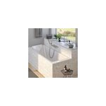 Baignoire droite 160 x 70 cm blanc brillant jacob delafon