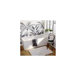 Baignoire droite teesta l. 160 cm x l. 75 cm blanc