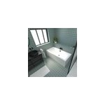 Baignoire embleme duo 180 x 80 cm sans tablier valentin Baignoire embleme duo 180 x 80 cm sans tablier valentin