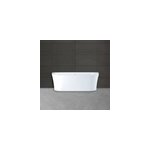 Baignoire semi - �lot murale ruby 170x80 cm, by spalina