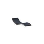 Bain de soleil cancun résine tressée noir l. 190 cm dcb garden Bain de soleil cancun résine tressée noir l. 190 cm dcb garden