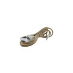 Baladeuse cordon jute & douille chacon lin 4m